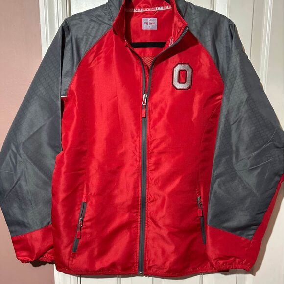 The Oval Ohio State Buckeyes Full Zip Jacket Lightweight Unisex Size Sma… - Picture 4 of 8